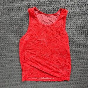 lululemon athletica Bright Red Men's Tank Top